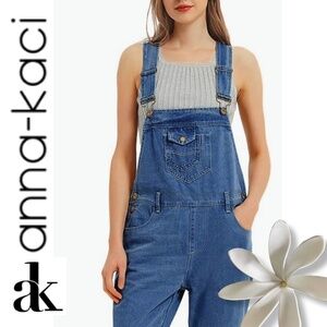 NWOT 🦋 Cotton Denim Overalls | Small